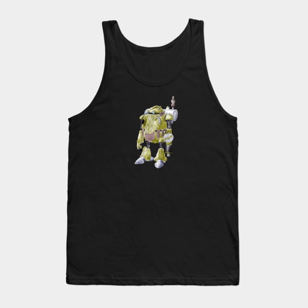 Robo Watercolor Tank Top by GingerCatGirlPrime 